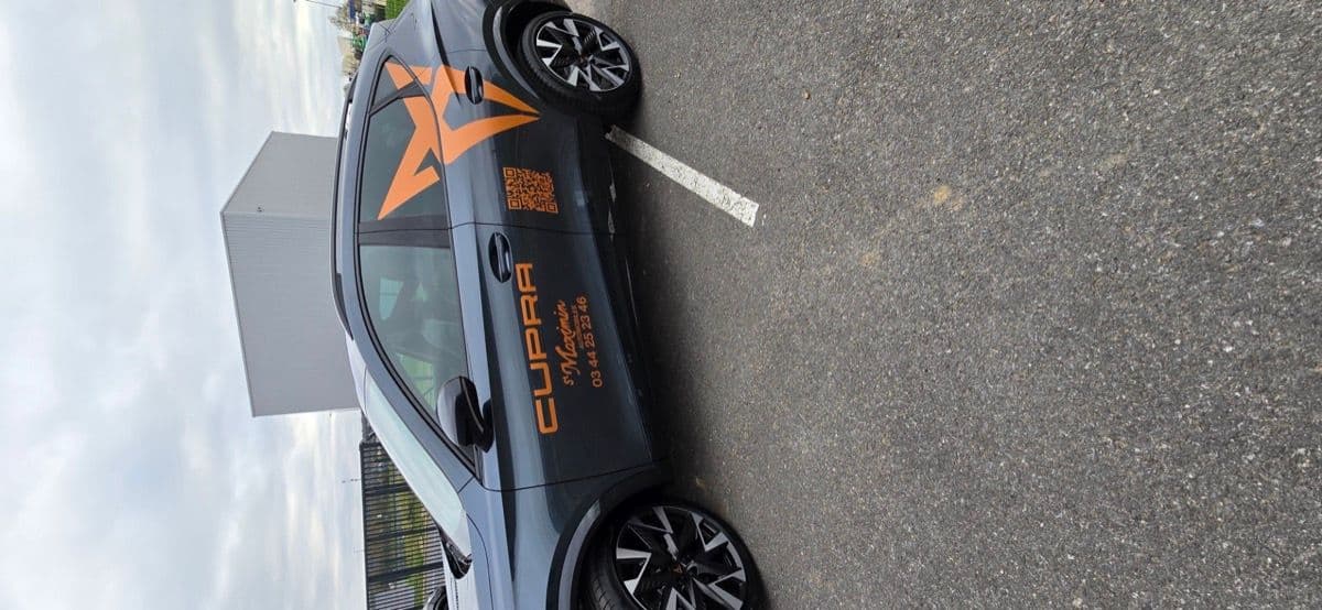 Flocage Cupra Saint-Maximin Automobile
