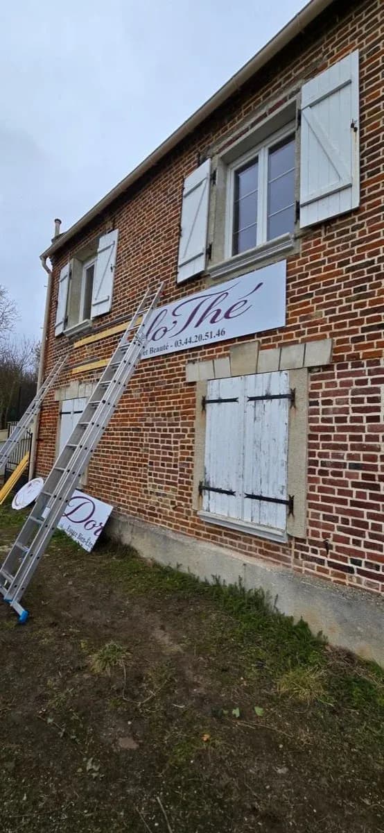 Enseigne Dibond Dorlo'Thé