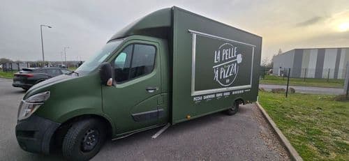 Covering food truck La Pelle à Pizza