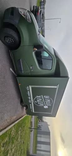 Covering food truck La Pelle à Pizza